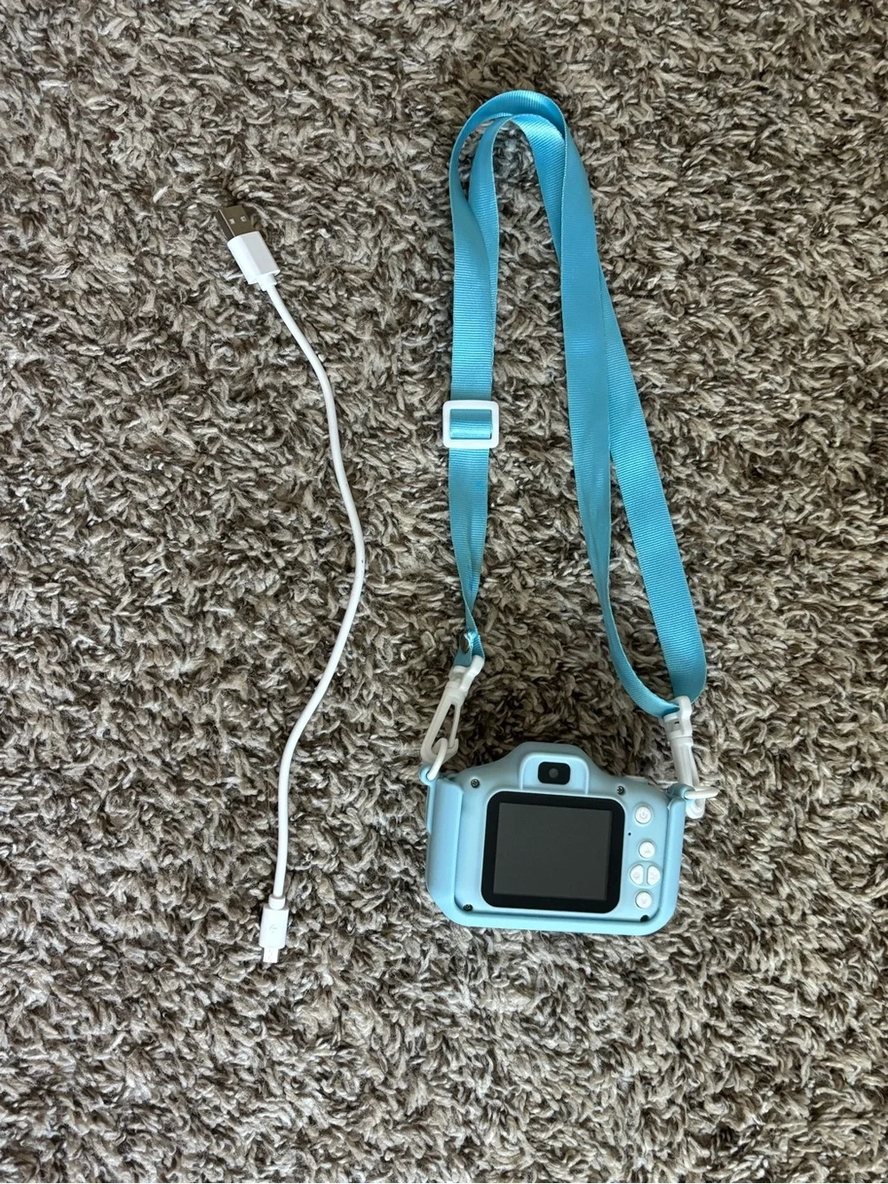 Kids’ Blue Dog Digital Camera with Matching Strap